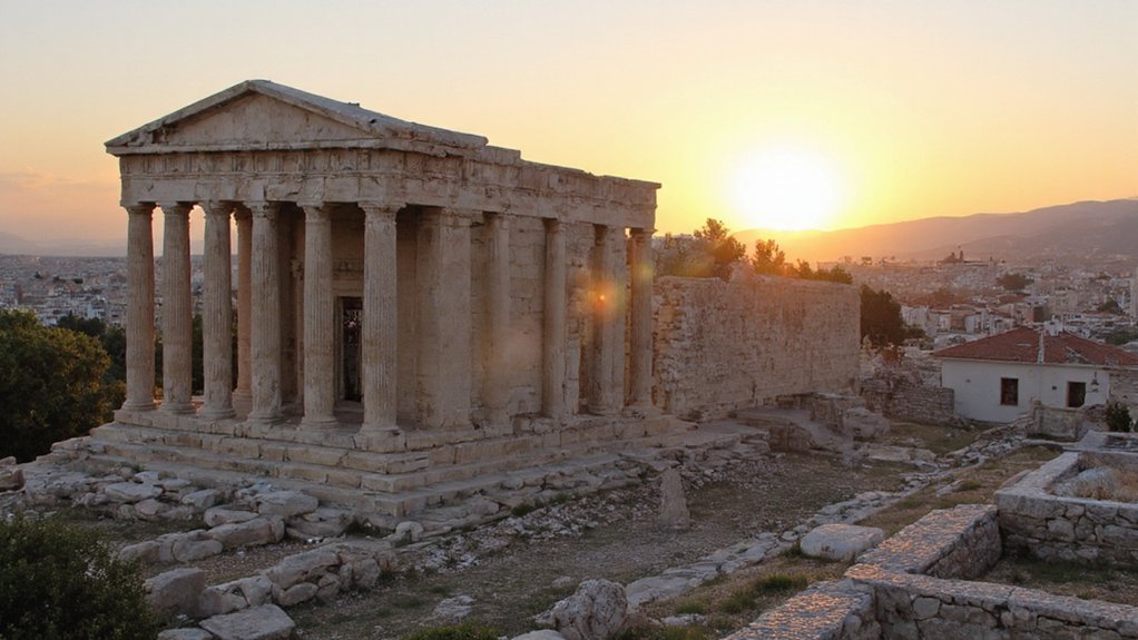 athens solar clock offset