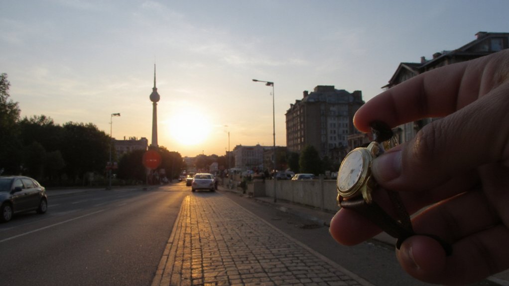 berlin clocks shift annually