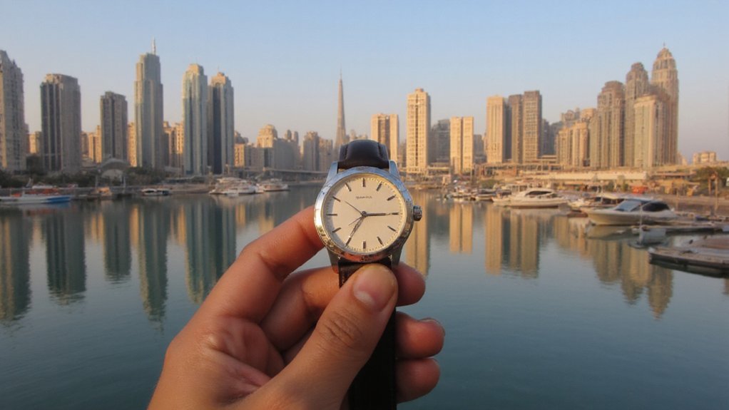 convert dubai utc 4 locally