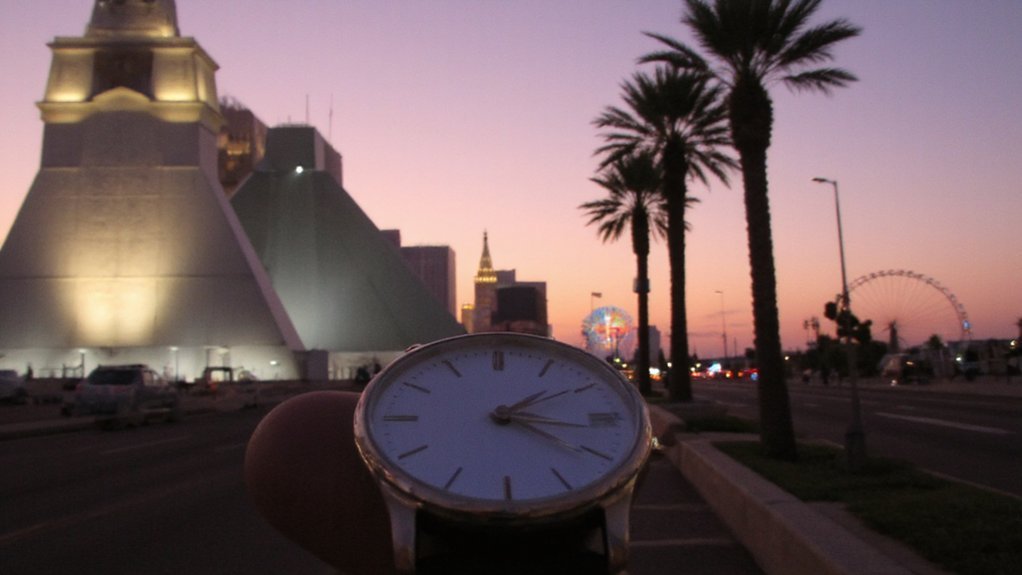 las vegas pacific time