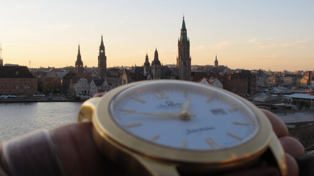 one hour clock changes twice yearly