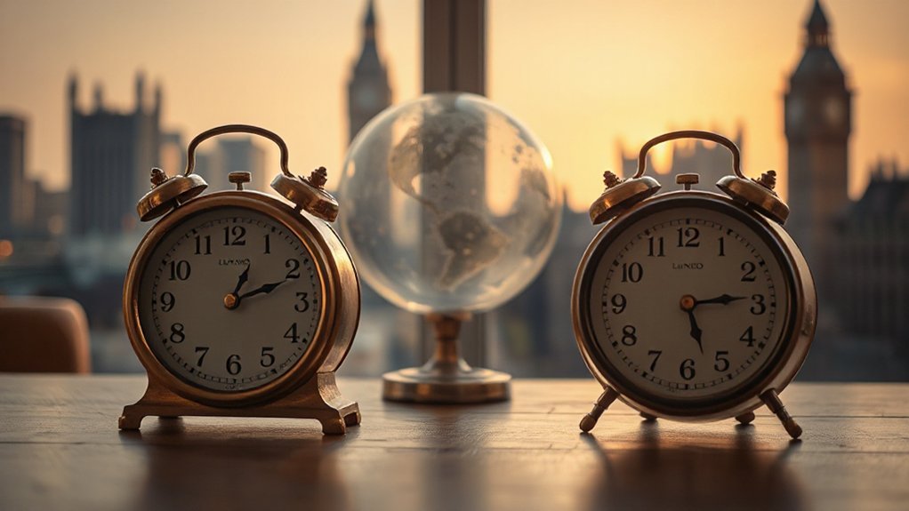 politically defined utc offsets