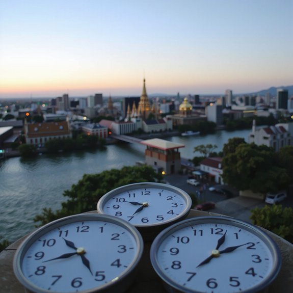 bangkok and thailand synchronized