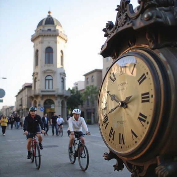 barcelona s peaceful pre dawn hour
