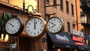 business hours across timezones