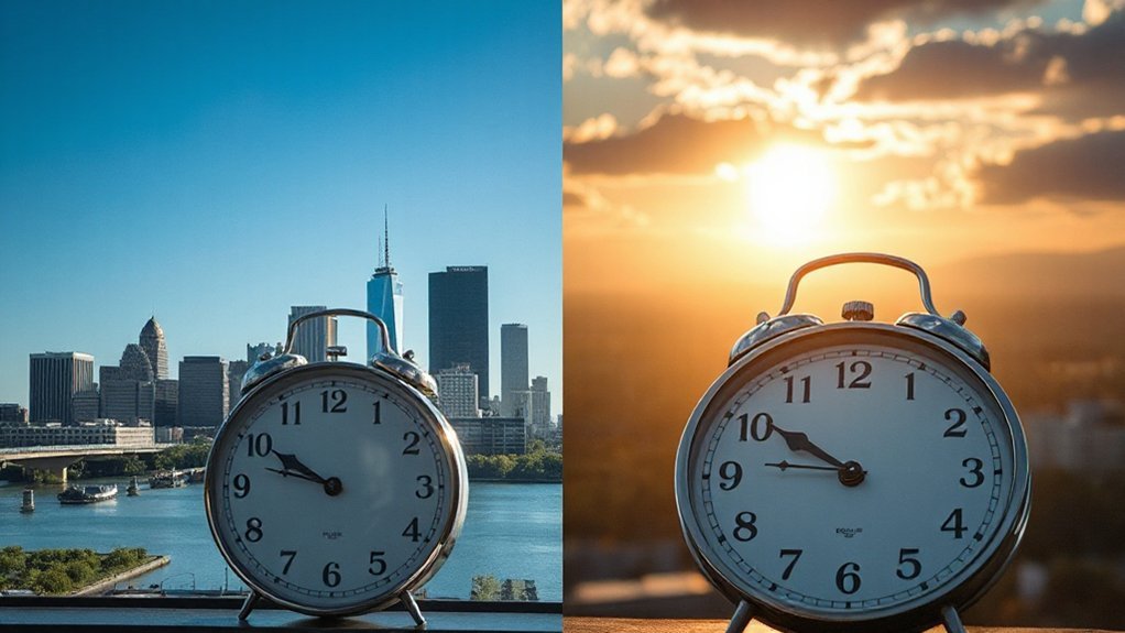 central versus eastern timezones