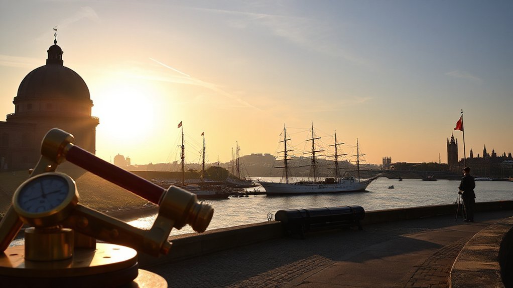 chronometers charts telegraphed time