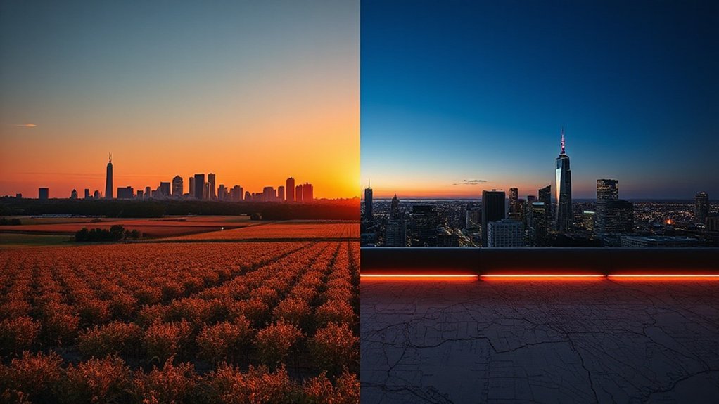 cities states split timezones