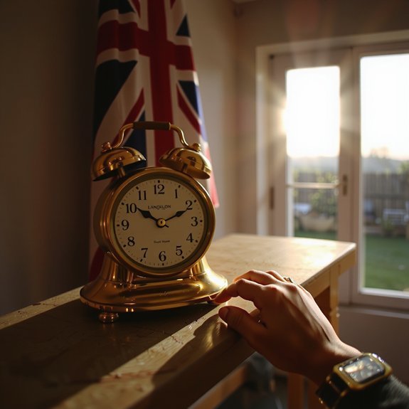 clocks forward evenings extended