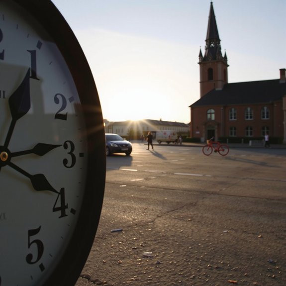 denmark shifts clocks twice