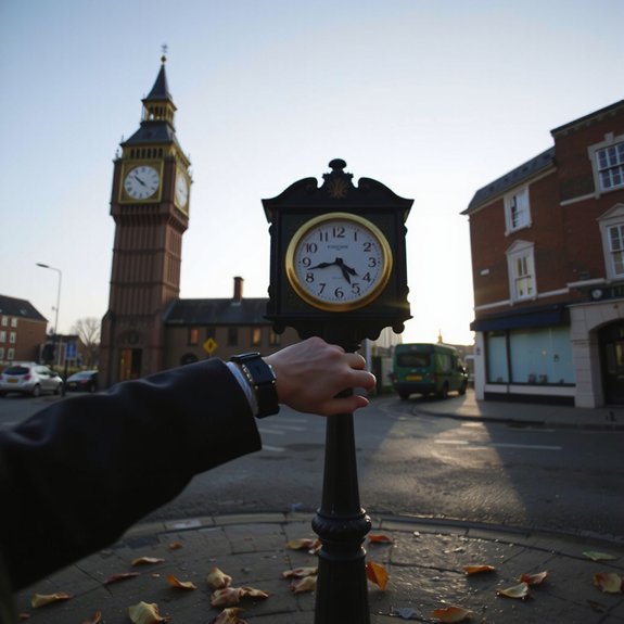 england clocks shift twice