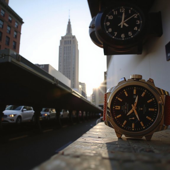 et shifts between utc 5 4