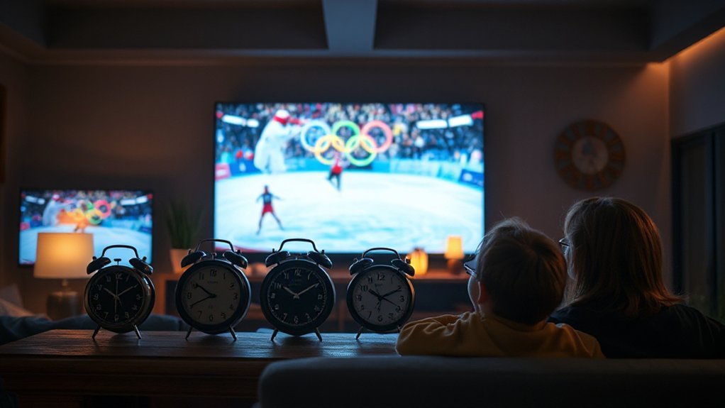 evenings late nights morning grind