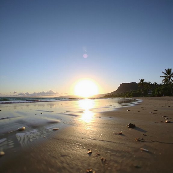 honolulu december 25 daylight pattern