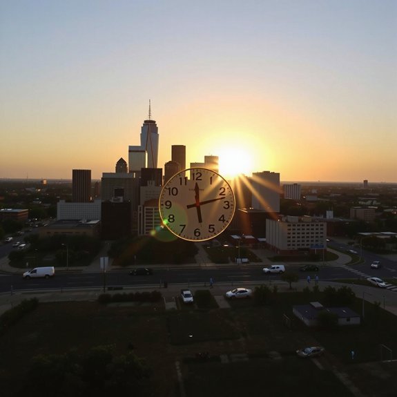 houston clocks shift seasonally
