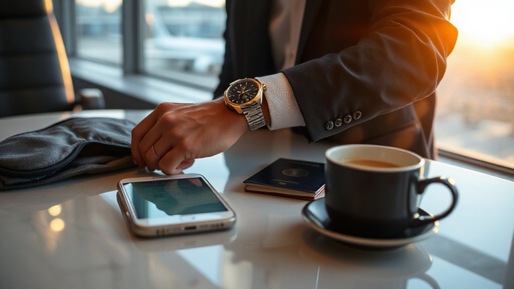 intentional jet lag prevention routine