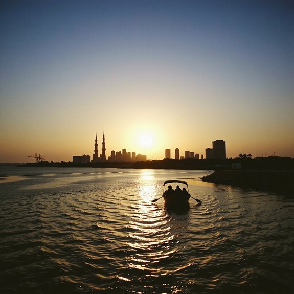 kuwait s december daylight arc