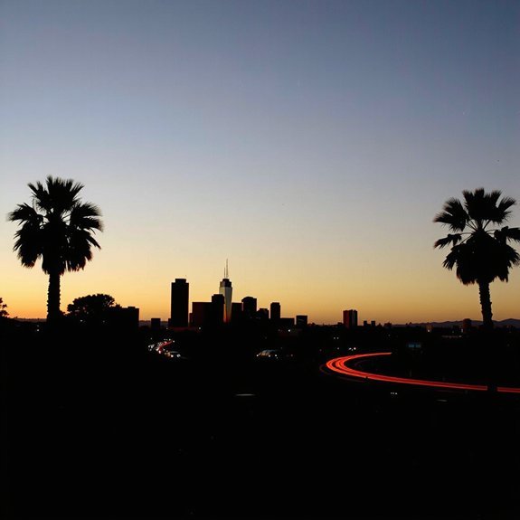 los angeles saturday pre dawn