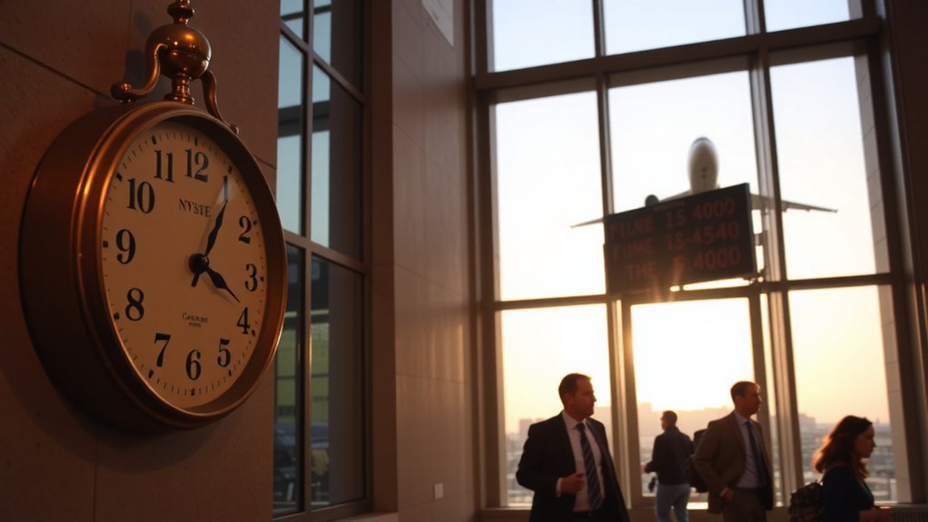 markets broadcasts travel synchronized