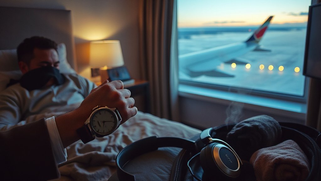 preflight sleep timing strategy