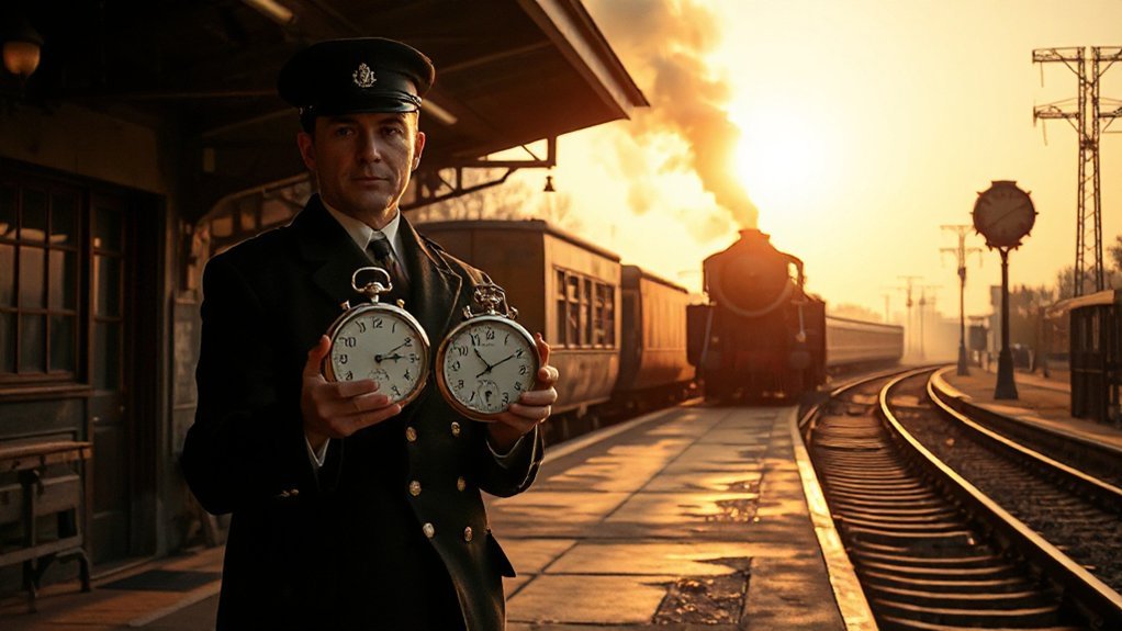 railroads imposed synchronized time