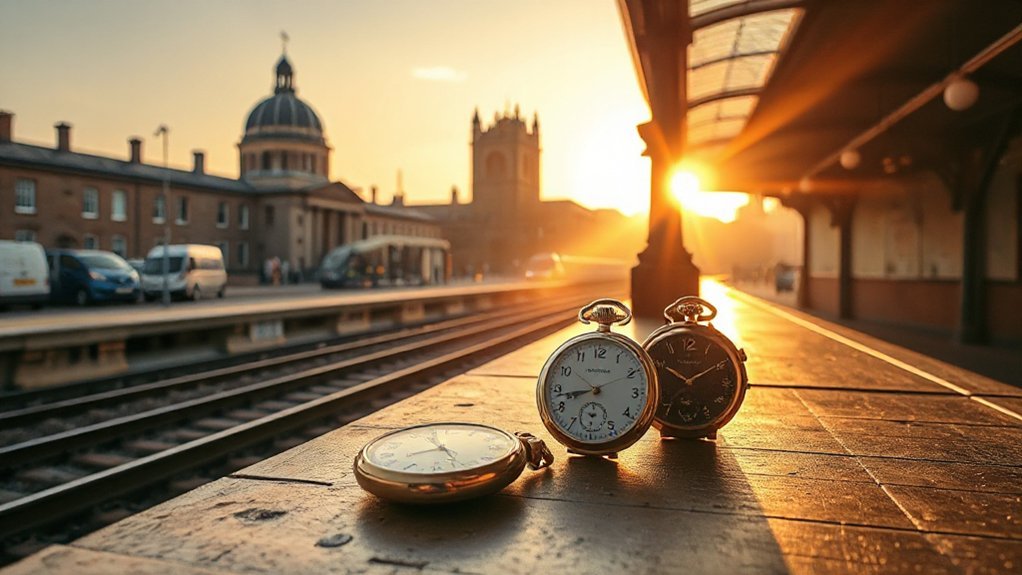 railways enforced standard time