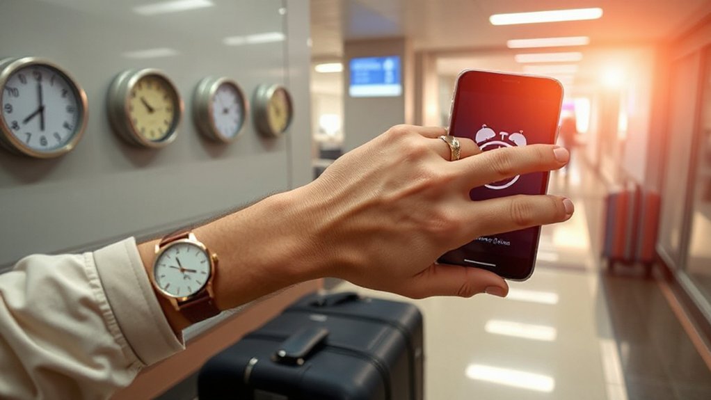 redundant alarms multiple timezones