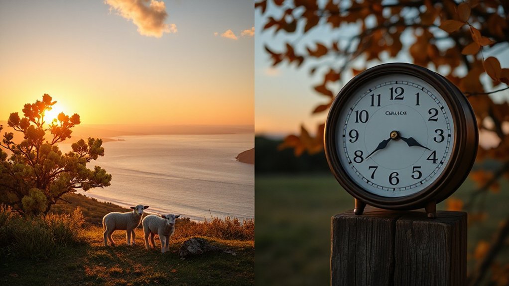 september forward april back