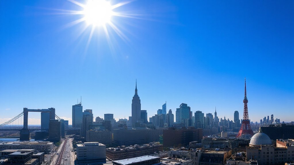 solstice times vary globally