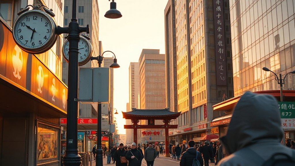 steady clocks punctual trains