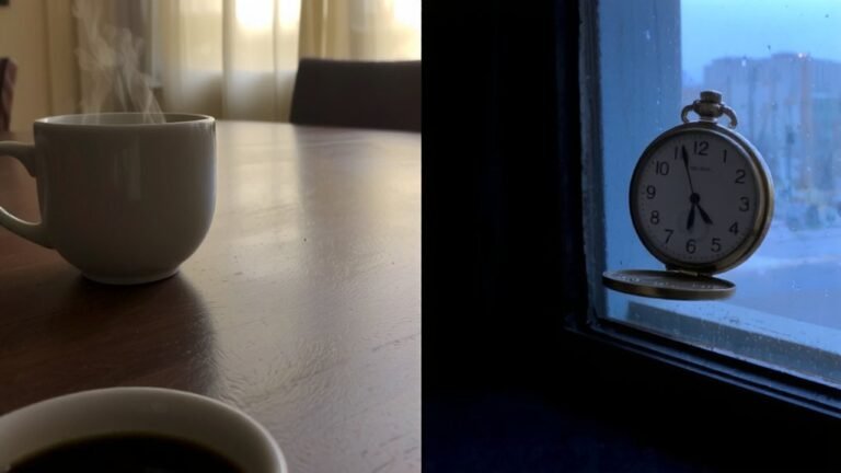 time six hours earlier