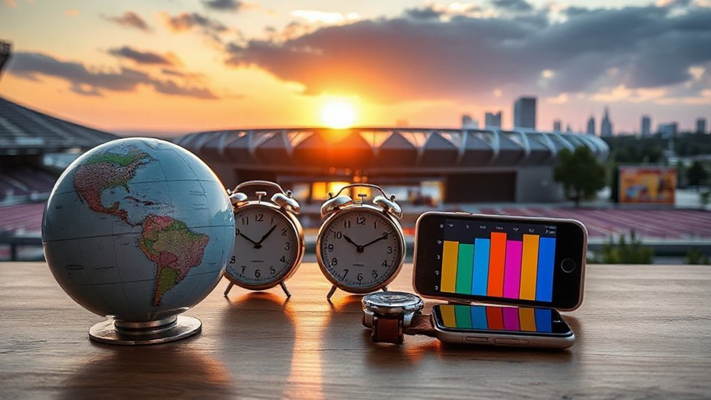 time zone dictates event blocks