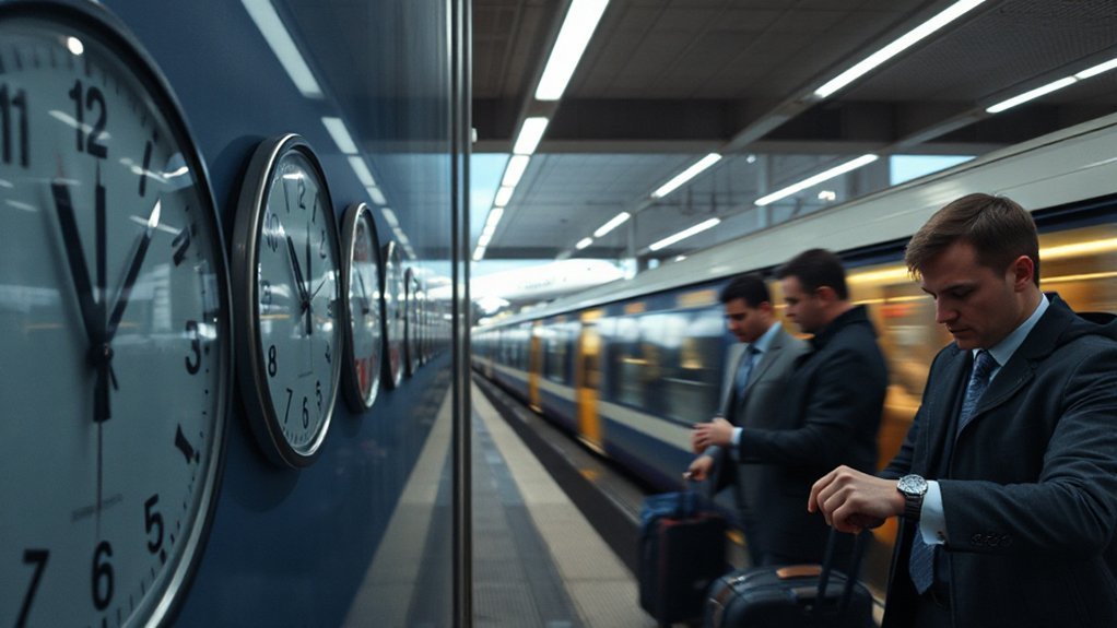 time zone shifts disrupt schedules