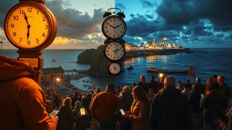 unusual time zone outage