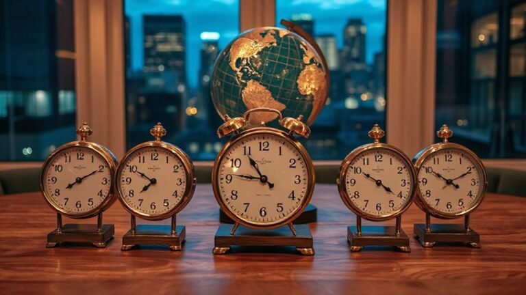 worldwide current time zones
