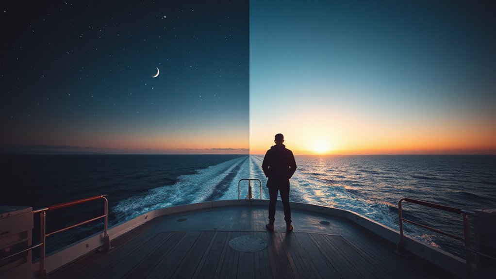 zigzagging date line chaos