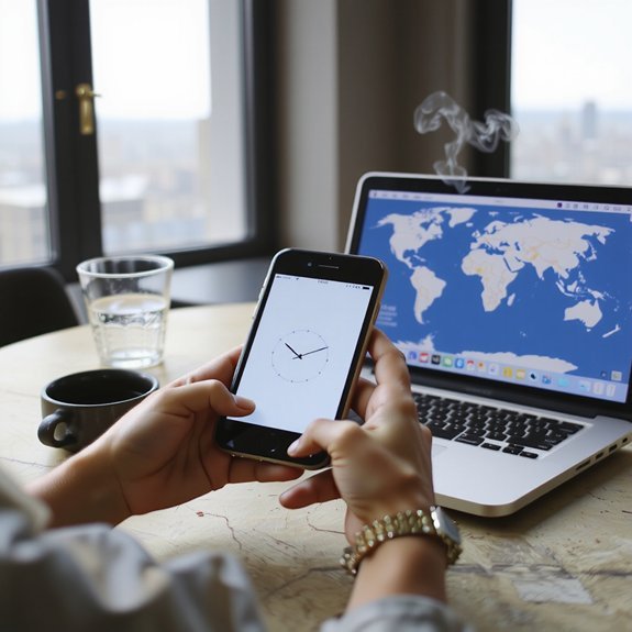 ntp synced secure online clock