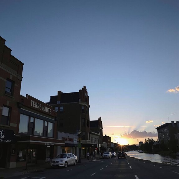 terre haute daylight lengthening