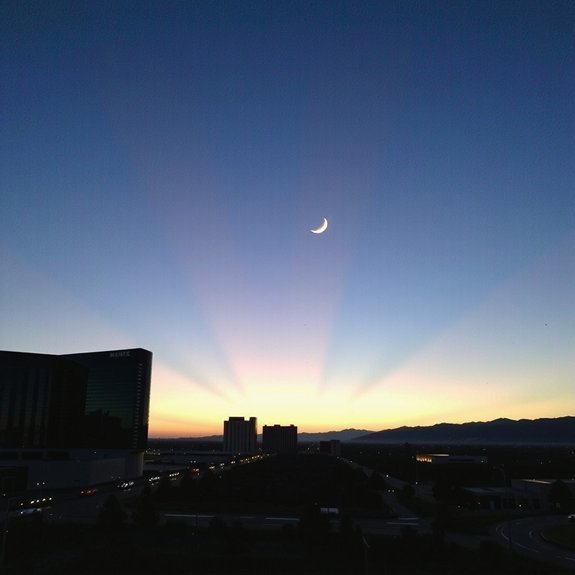 vegas short winter daylight