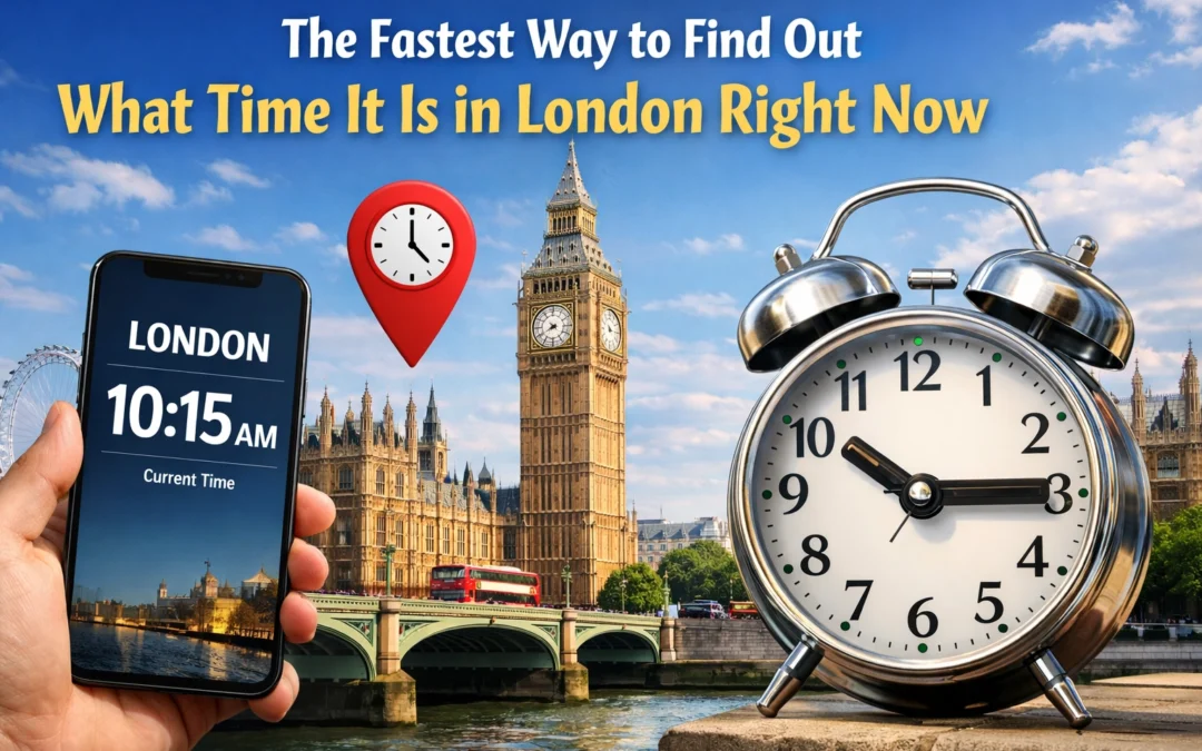 The Fastest Way to Find Out What Time It Is in London Right Now