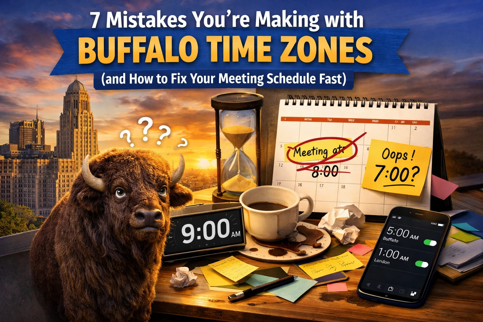 7 Mistakes You’re Making with Buffalo Time Zones (and How to Fix Your Meeting Schedule Fast)