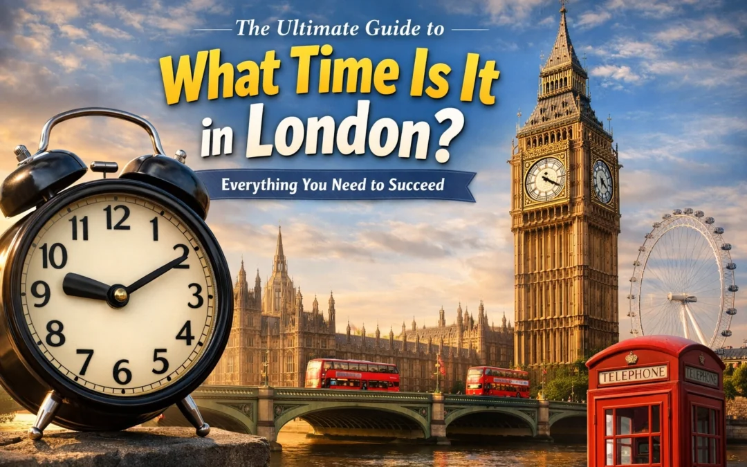 The Ultimate Guide to What Time Is It in London: Everything You Need to Succeed